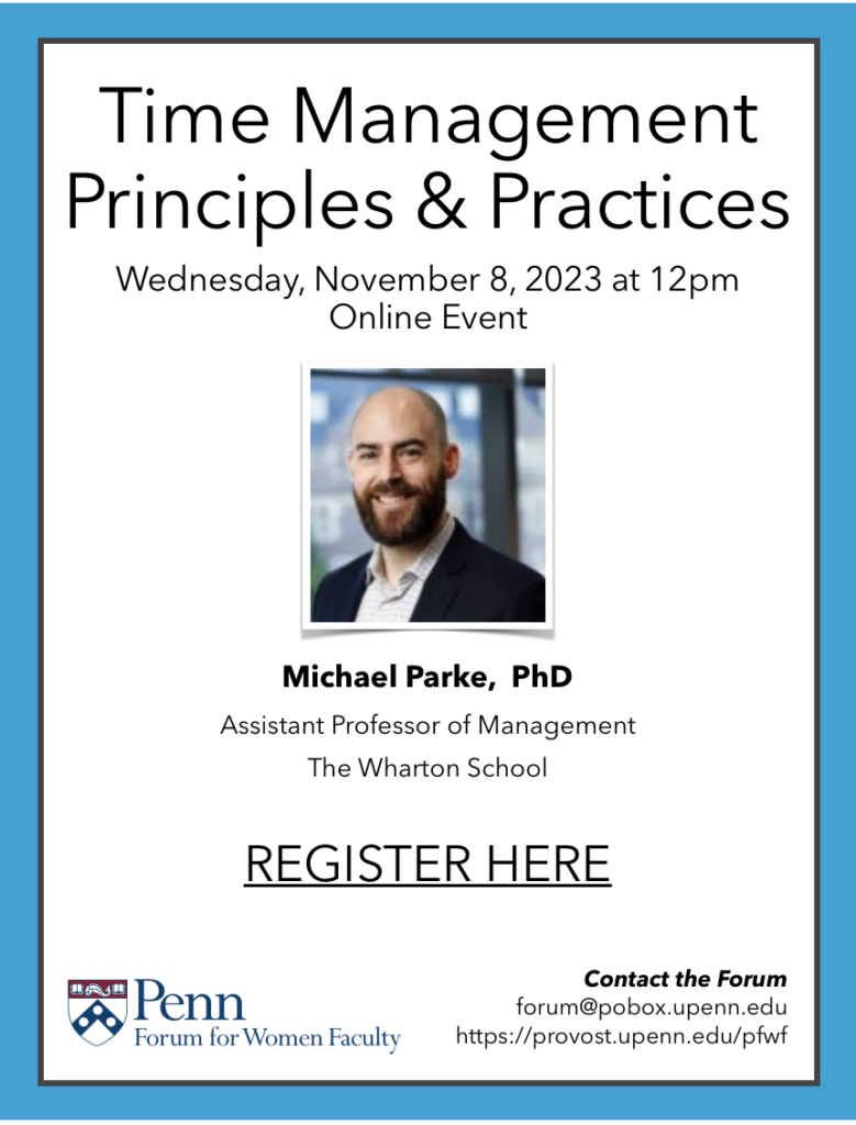 Michael Parke, PhD (Wharton)